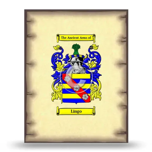 Lingo Coat of Arms Print