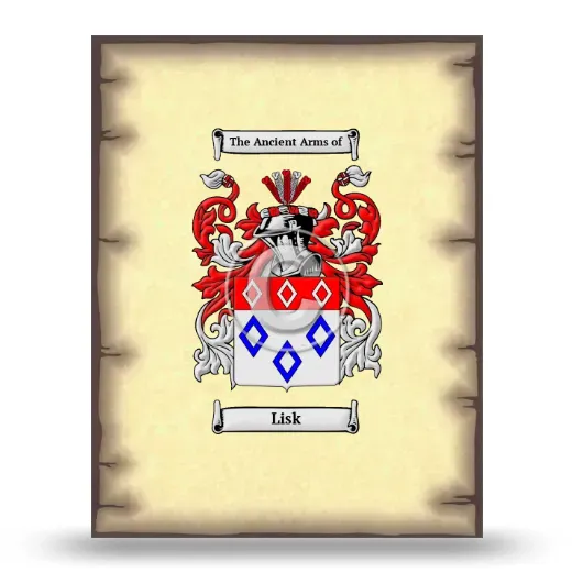 Lisk Coat of Arms Print