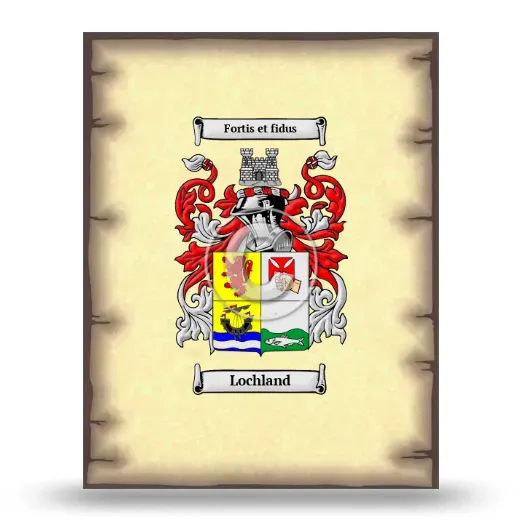 Lochland Coat of Arms Print
