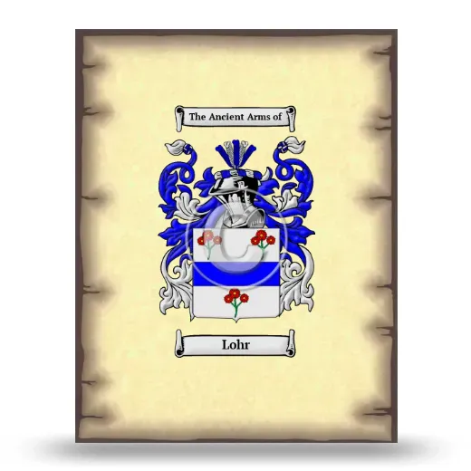 Lohr Coat of Arms Print