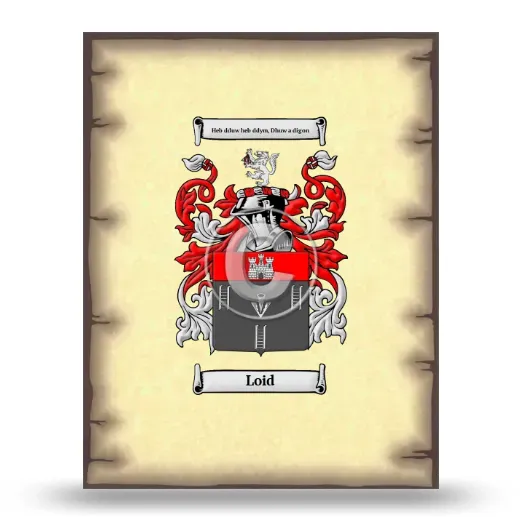 Loid Coat of Arms Print