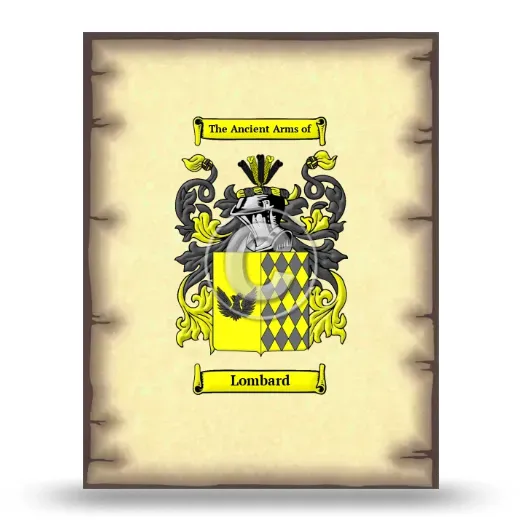 Lombard Coat of Arms Print