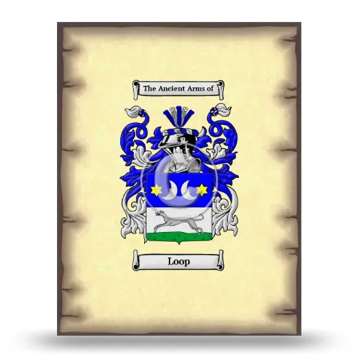 Loop Coat of Arms Print