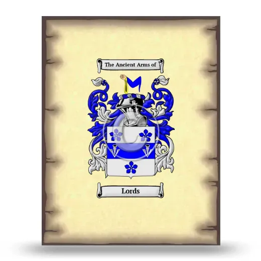 Lords Coat of Arms Print