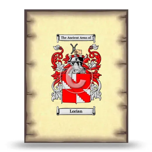 Lorian Coat of Arms Print