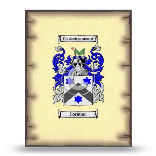 Lorimar Coat of Arms Print