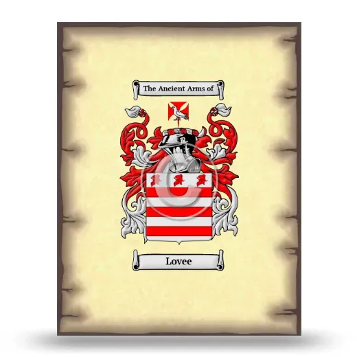 Lovee Coat of Arms Print