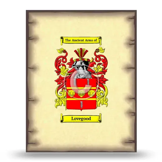 Lovegood Coat of Arms Print