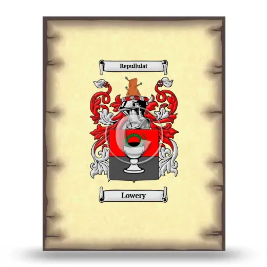 Lowery Coat of Arms Print
