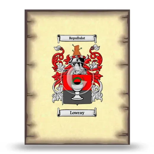 Lowray Coat of Arms Print