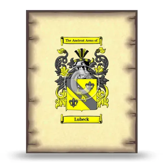 Lubeck Coat of Arms Print