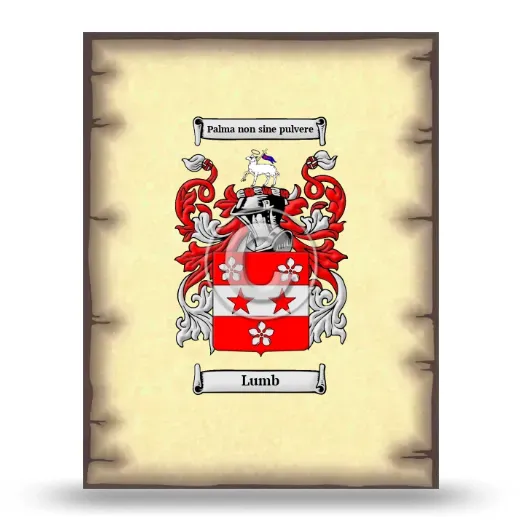Lumb Coat of Arms Print