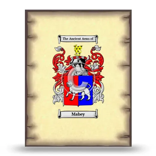 Mabey Coat of Arms Print