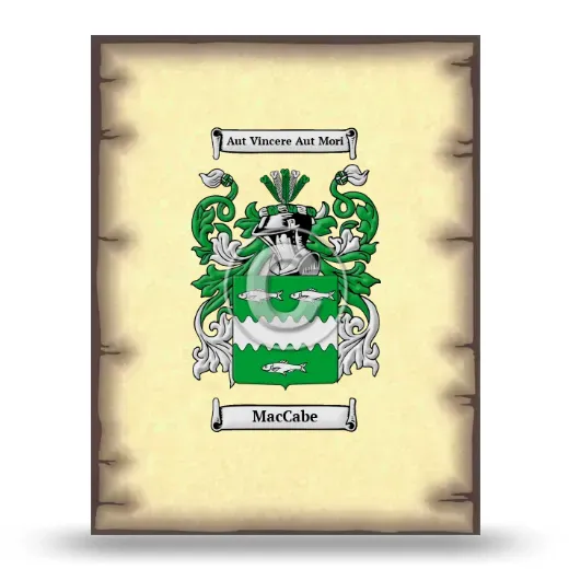 MacCabe Coat of Arms Print