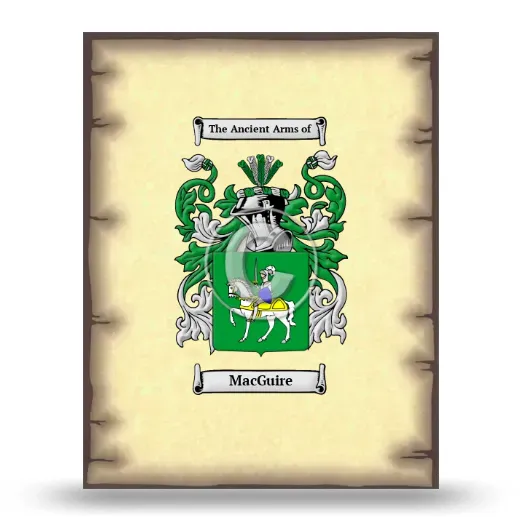MacGuire Coat of Arms Print