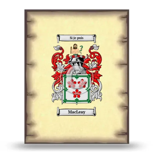 Macleay Coat of Arms Print