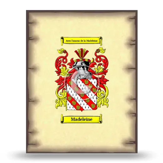Madeleine Coat of Arms Print