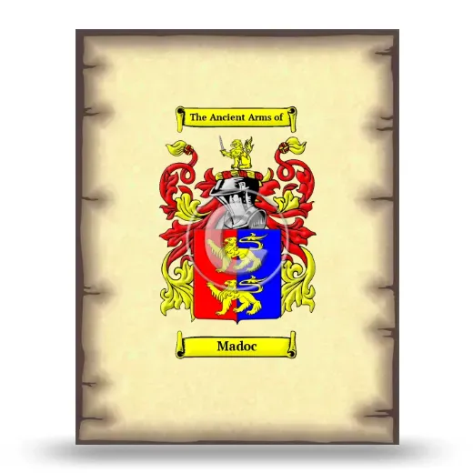 Madoc Coat of Arms Print