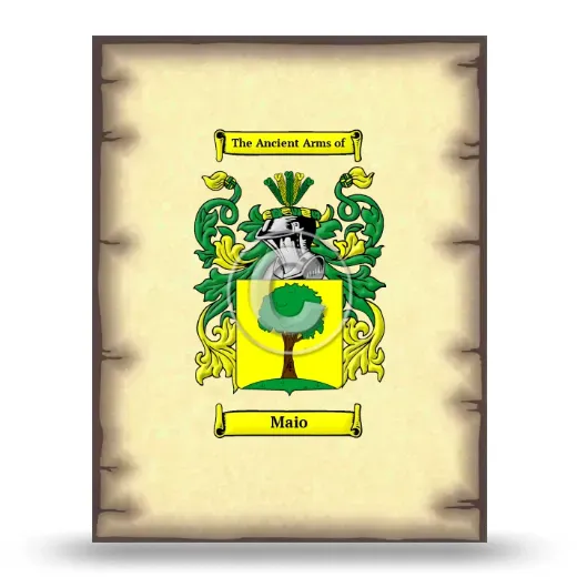 Maio Coat of Arms Print