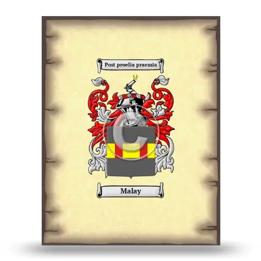 Malay Coat of Arms Print