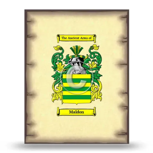 Maldon Coat of Arms Print