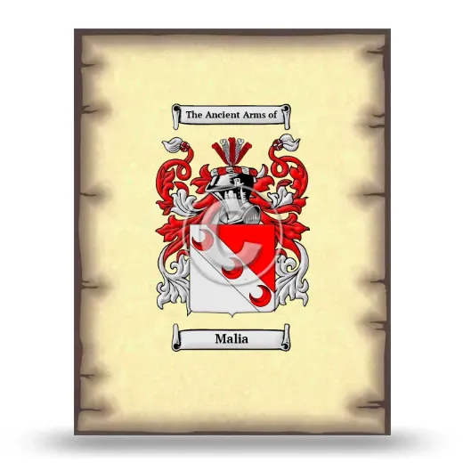 Malia Coat of Arms Print