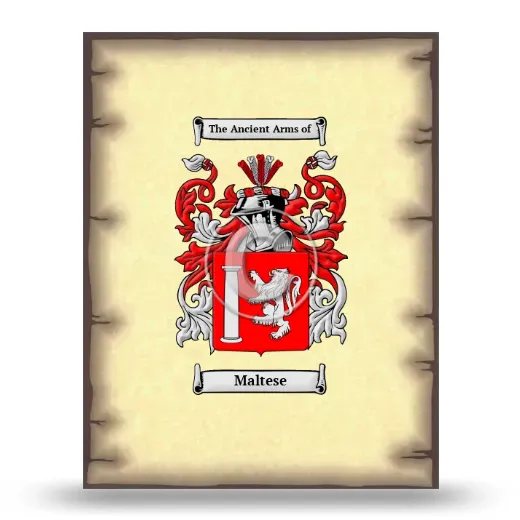 Maltese Coat of Arms Print