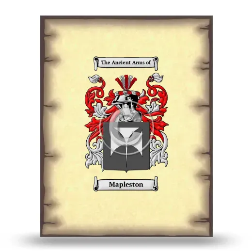 Mapleston Coat of Arms Print