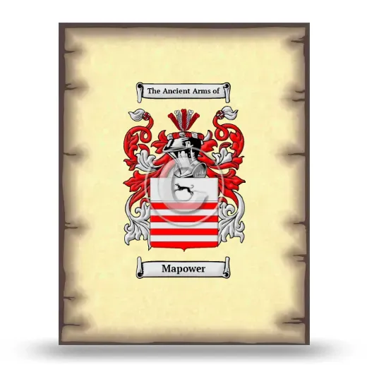 Mapower Coat of Arms Print