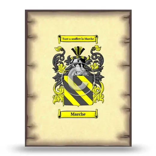 Marche Coat of Arms Print