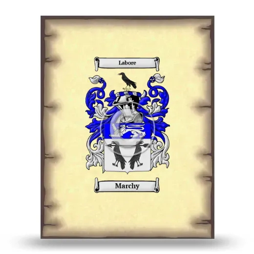 Marchy Coat of Arms Print