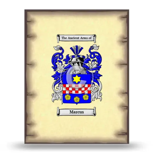 Marcus Coat of Arms Print