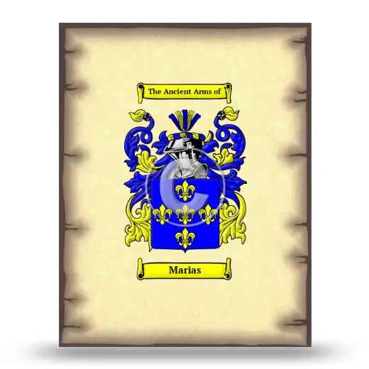 Marias Coat of Arms Print