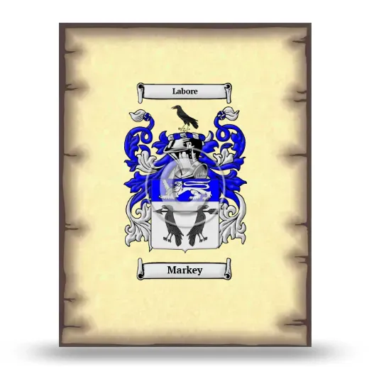 Markey Coat of Arms Print