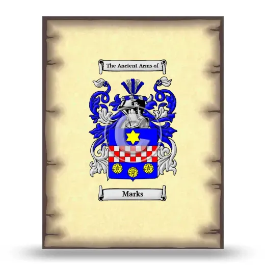 Marks Coat of Arms Print