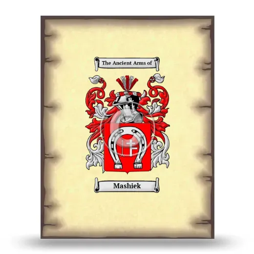 Mashiek Coat of Arms Print