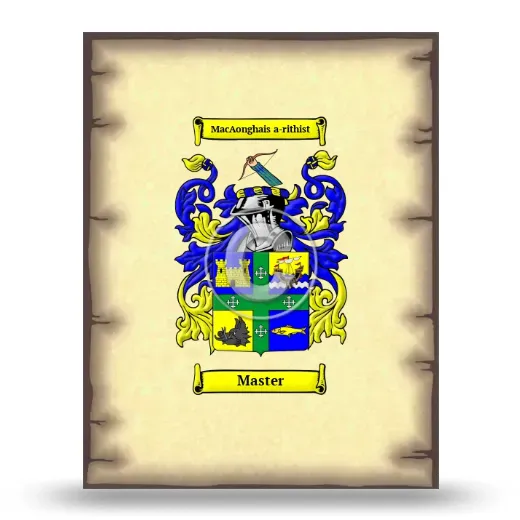 Master Coat of Arms Print