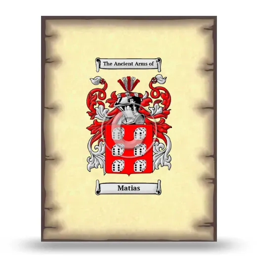 Matias Coat of Arms Print
