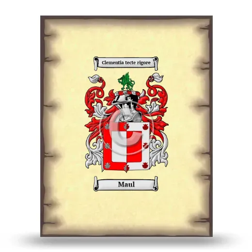 Maul Coat of Arms Print