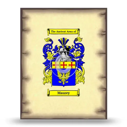 Maurey Coat of Arms Print