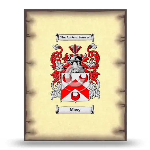 Maxy Coat of Arms Print