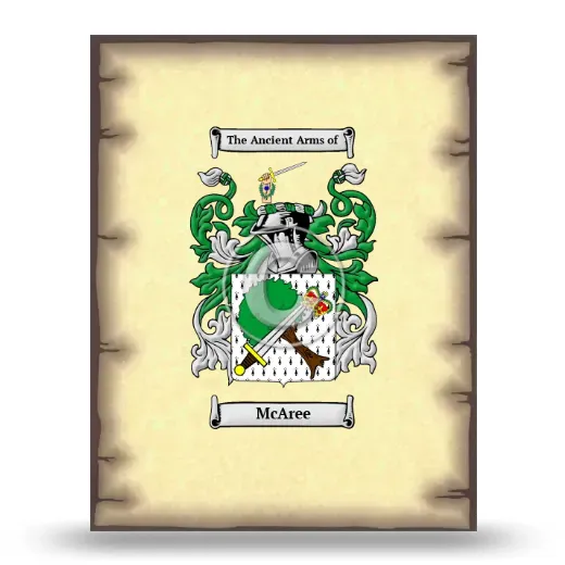 McAree Coat of Arms Print