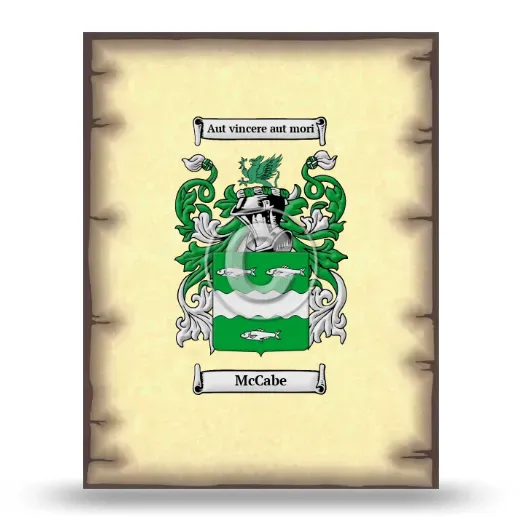 McCabe Coat of Arms Print