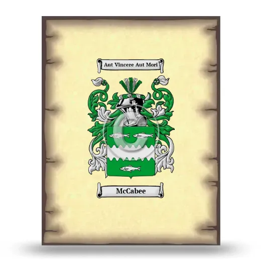 McCabee Coat of Arms Print