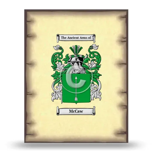 McCaw Coat of Arms Print