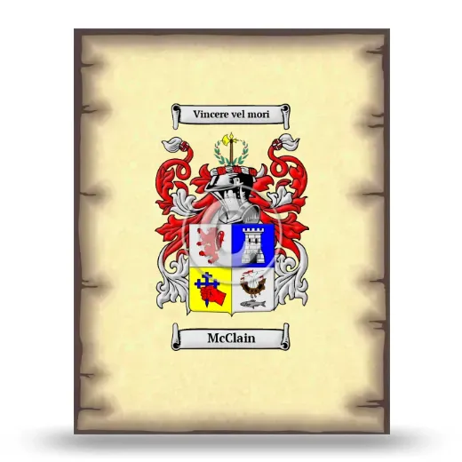 McClain Coat of Arms Print
