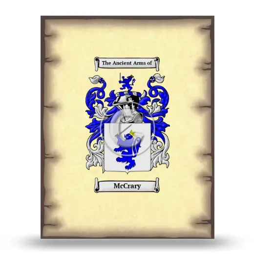 McCrary Coat of Arms Print