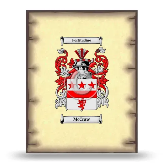 McCraw Coat of Arms Print