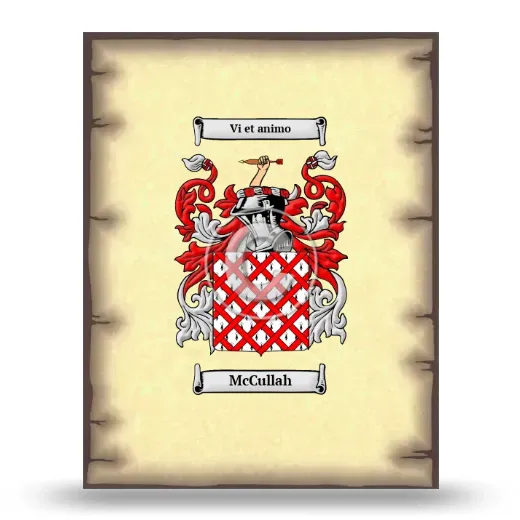 McCullah Coat of Arms Print