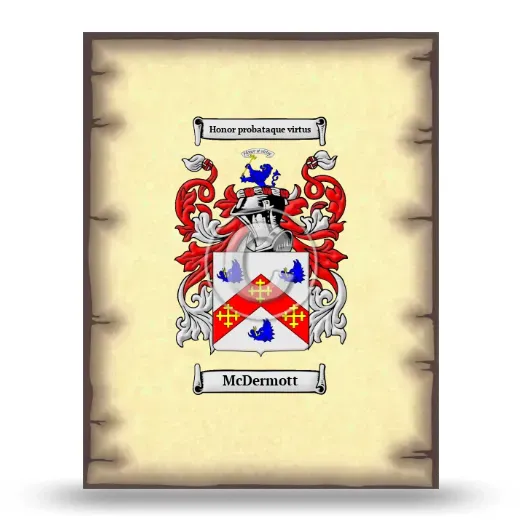 McDermott Coat of Arms Print